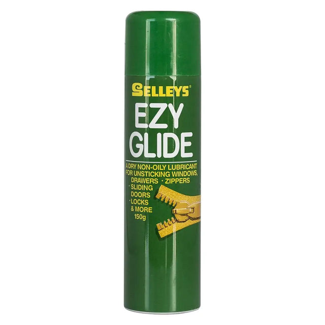 Selleys Ezy Glide lubricant can on a white background
