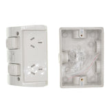 SPM Weatherproof Double Power Point 250V 10A WPGP02