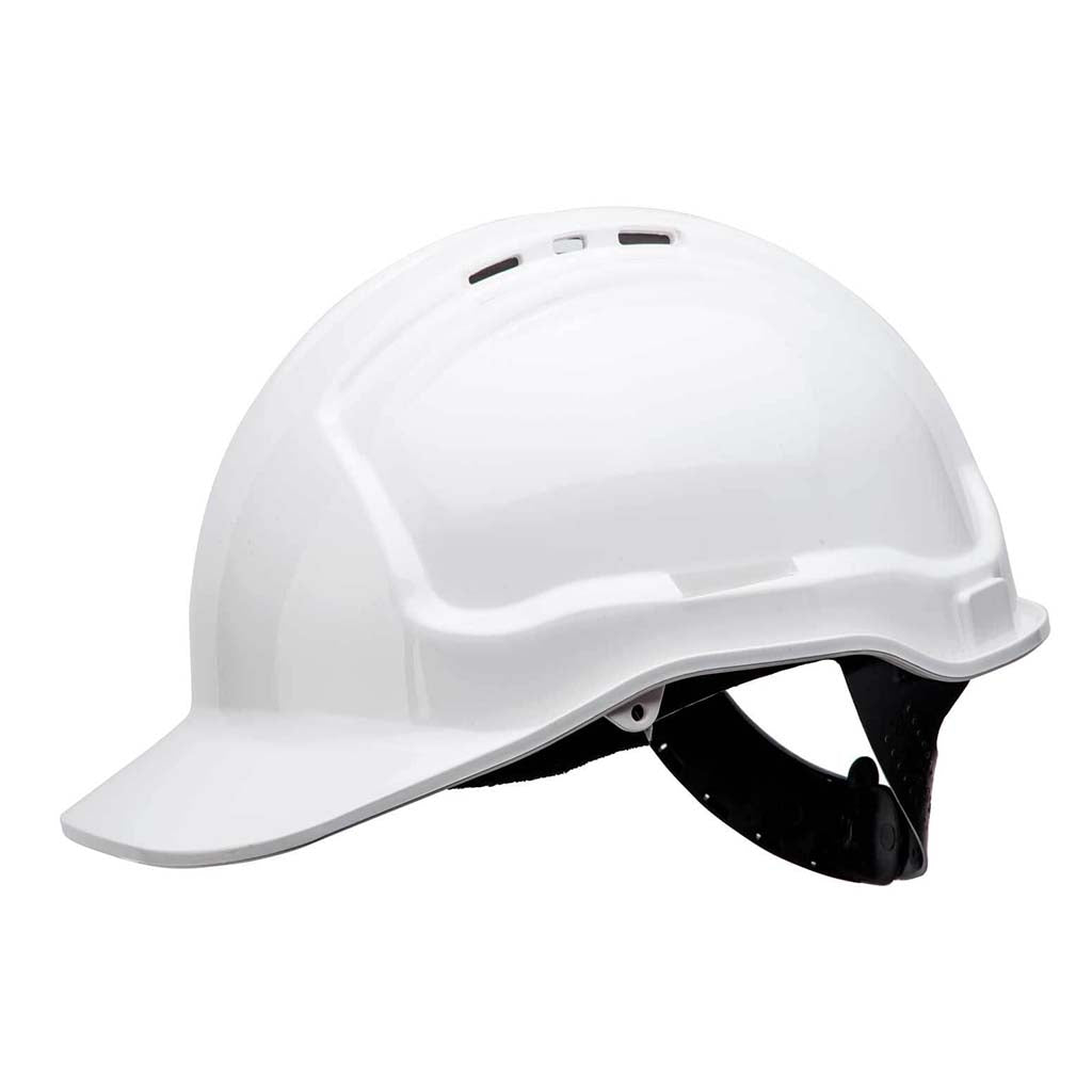 SSA Tuffgard Vented Hard Hat White SCP6000
