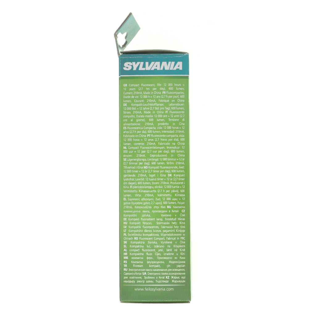 SYLVANIA LYNX-D Superia Compact Fluorescent Light Bulb G24d-1 10W/840