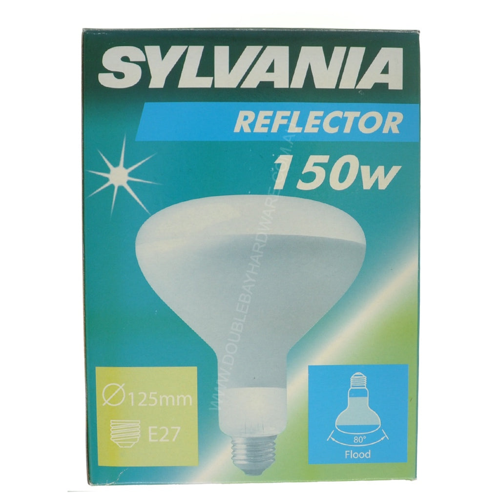SYLVANIA R125 Reflector Light Bulb E27 240V 150W 140012