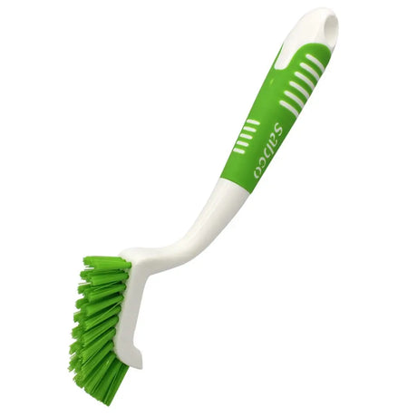 Green and white brush with 'OXO' branding on a white background