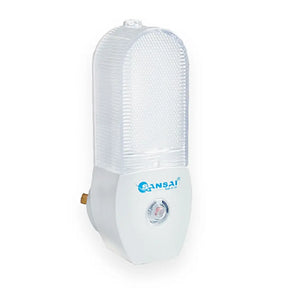White LED light bulb with 'Gansai' branding on a white background