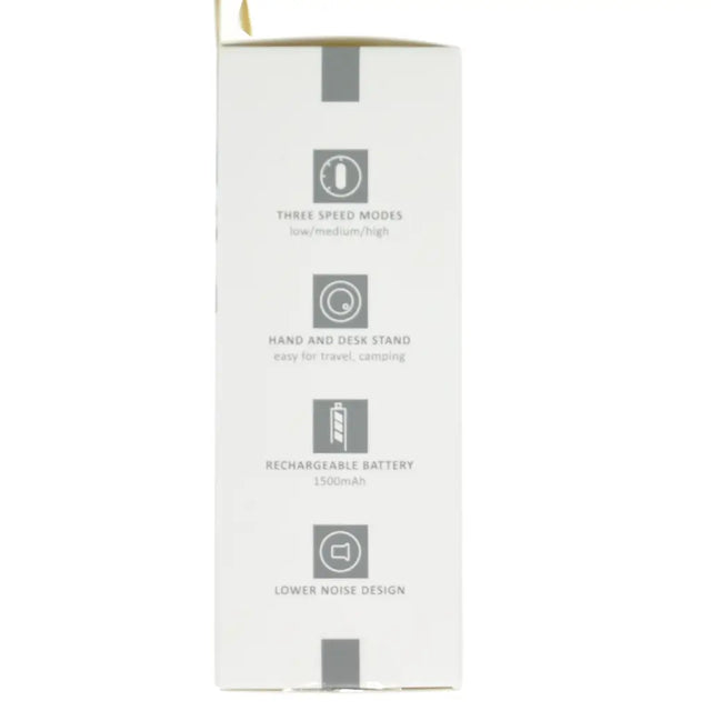 Product packaging with text on a white background