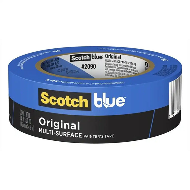 ScotchBlue Original Painter's Masking Tape 36mm x 55m roll on a white background