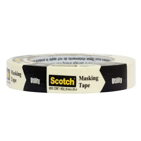 Roll of Scotch Utility Masking Tape on a white background
