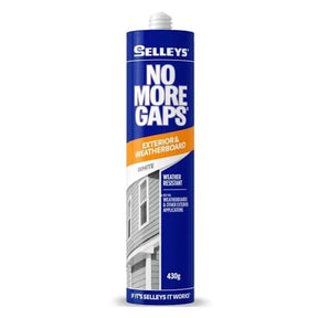 Selleys No More Gaps exterior sealant tube on a white background