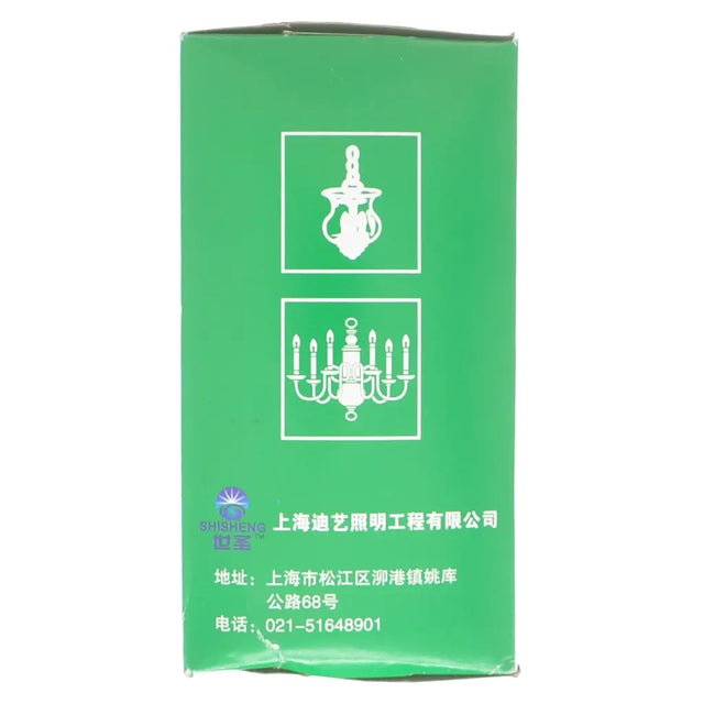 Green box with white icons and text on a white background