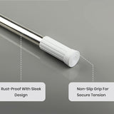 Shower Curtain Rod Spring Extendable 110-200cm