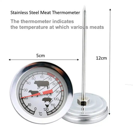 Smartlink Stainless Steel Meat Thermometer 5.2x12cm