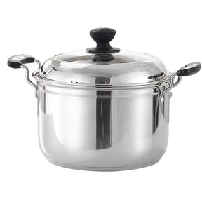 Stainless Steel Steamer Stock Pot 24cm