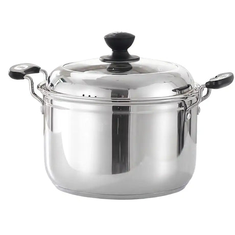Stainless Steel Steamer Stock Pot 24cm
