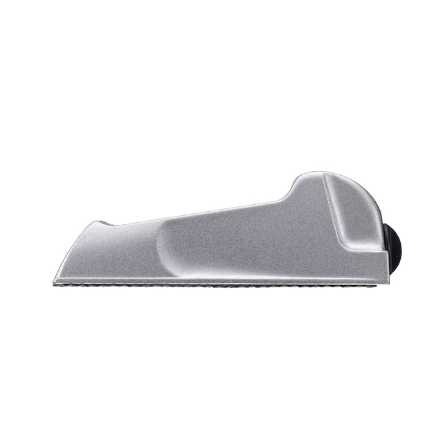 Gray car spoiler on a white background