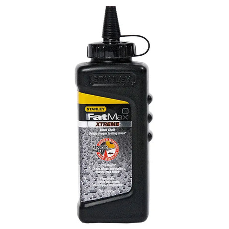 Stanley FatMax Xtreme black chain lube bottle on a white background