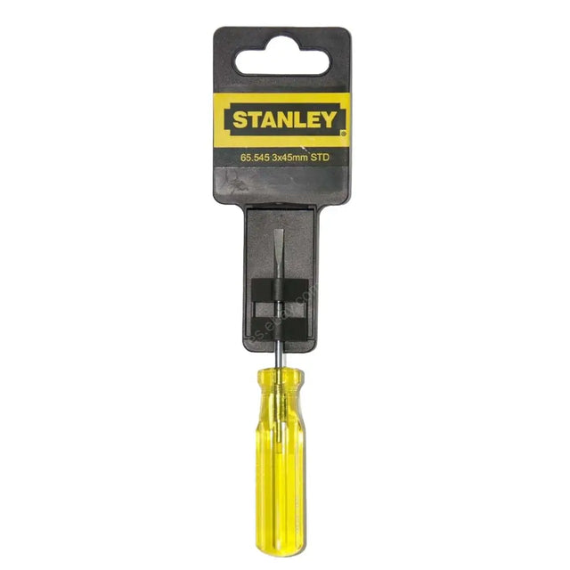 Stanley screwdriver with packaging on a white background