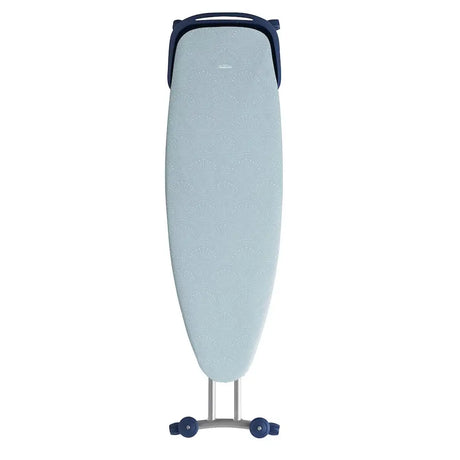 Ironing board with a textured surface on a white background