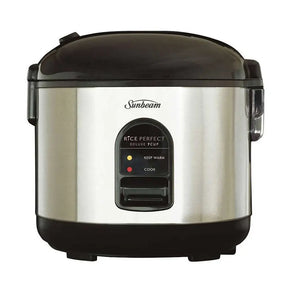 Sunbeam rice cooker on a white background