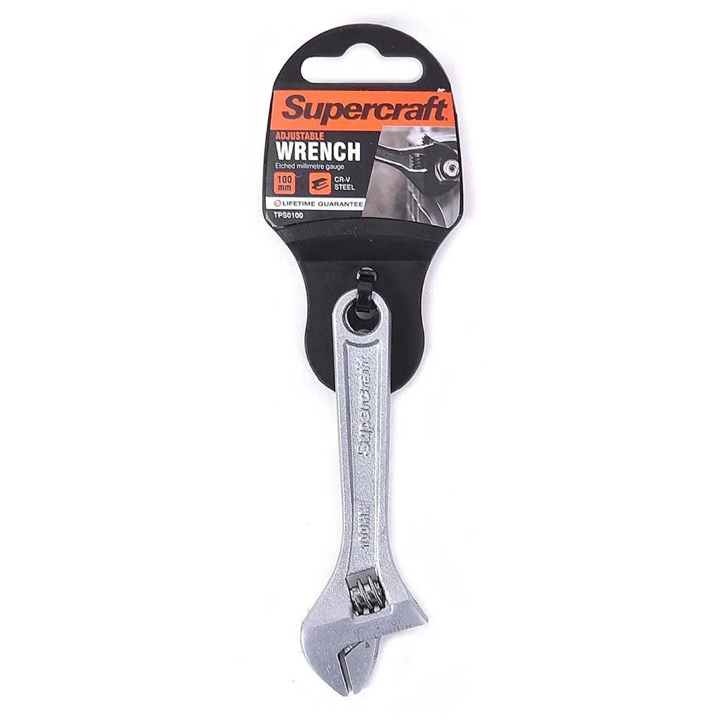 100mm adjustable wrench