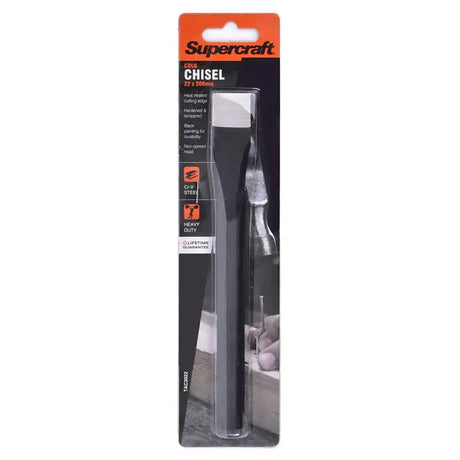 Supercraft chisel in packaging on a white background