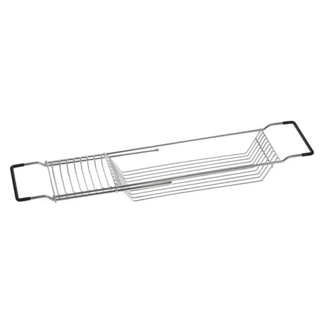 Metal wire basket on a white background