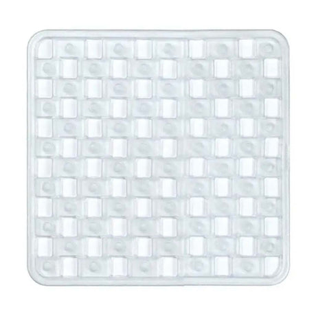 Supertex Clear PVC Shower Mat With Suction Pads 500x510mm GTCLRPVCSM