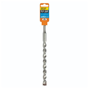 A 16.0-inch spiral twist drill bit with an orange and blue Sifton Tools retail header card, shown vertically against a plain white background.