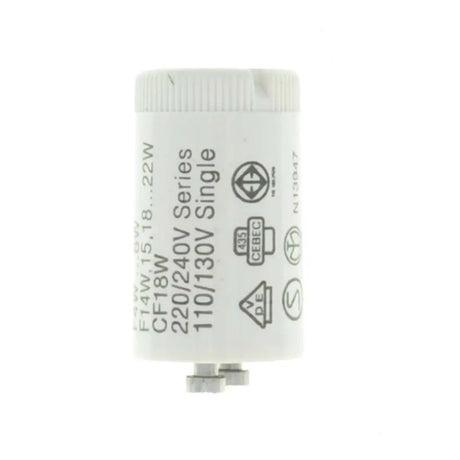 Sylvania Fluorescent Starters FS22 4-22W 244553