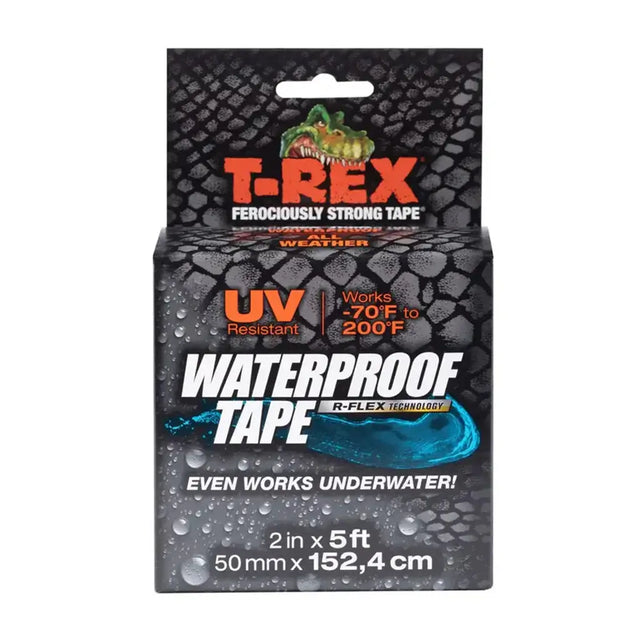 T-Rex waterproof tape packaging on a white background