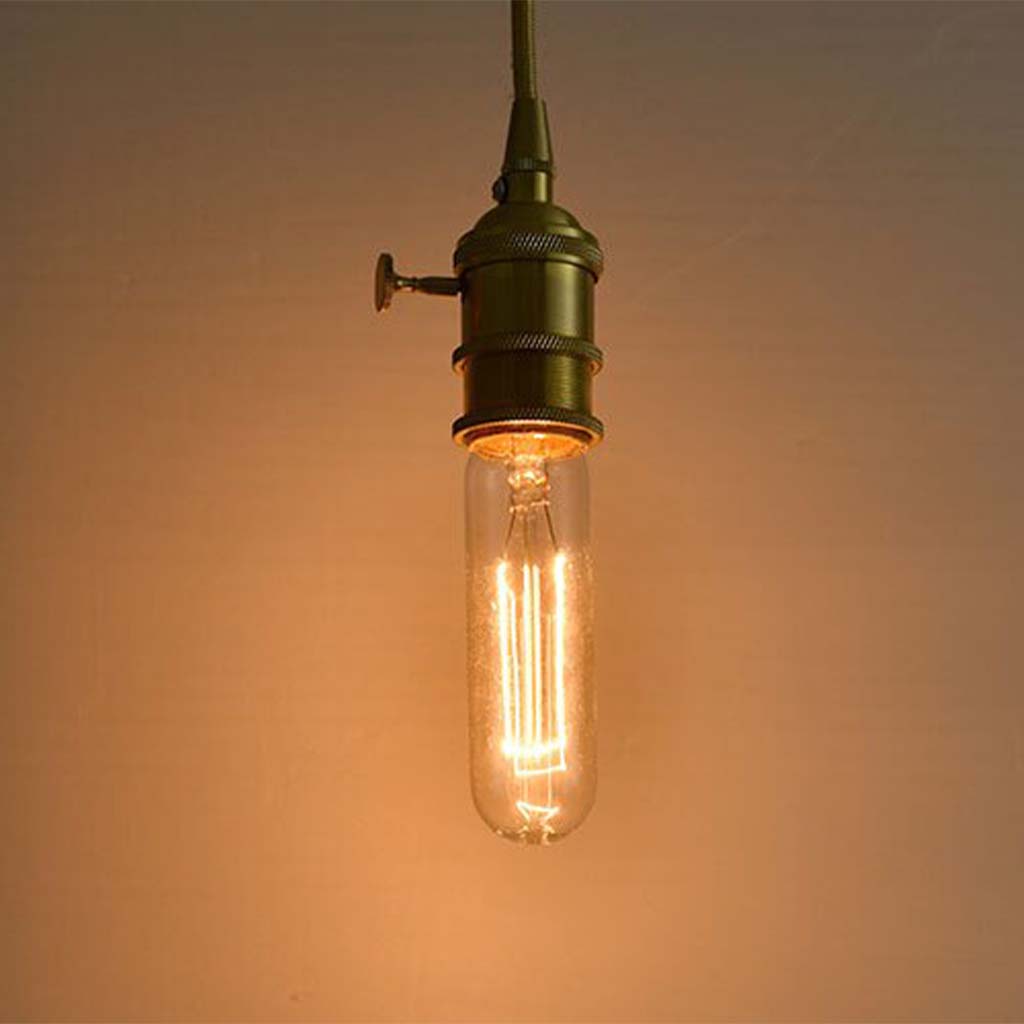 T30 Filament Vintage Light Bulb E27 240V 40W W/W 128mm