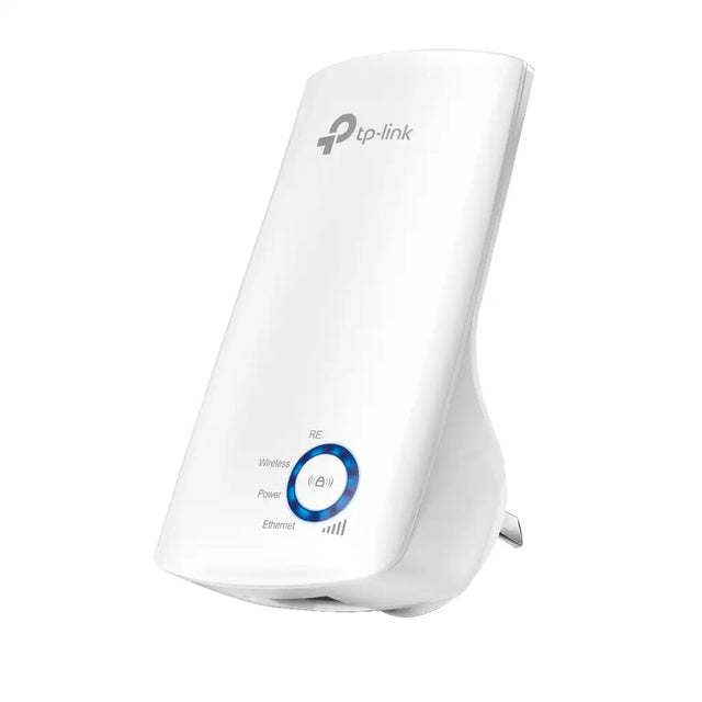 TP-Link Wi-Fi range extender on a white background