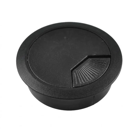Table Wire Cord Cable Grommets Hole Cover Protection Plastic Black