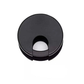 Table Wire Cord Cable Grommets Hole Cover Protection Plastic Black