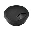Table Desk Wire Cord Cable Grommets Hole Cover Protection Plastic Black 60mm