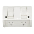 Tesla Waterproof Outdoor Wall Socket 250V 10A IP53 WPGP02