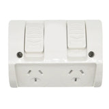 Tesla Waterproof Outdoor Wall Socket 250V 10A IP53 WPGP02