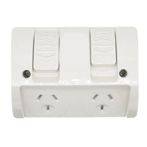 Tesla Waterproof Outdoor Wall Socket 250V 10A IP53 WPGP02