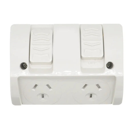Tesla Waterproof Outdoor Wall Socket 250V 10A IP53 WPGP02