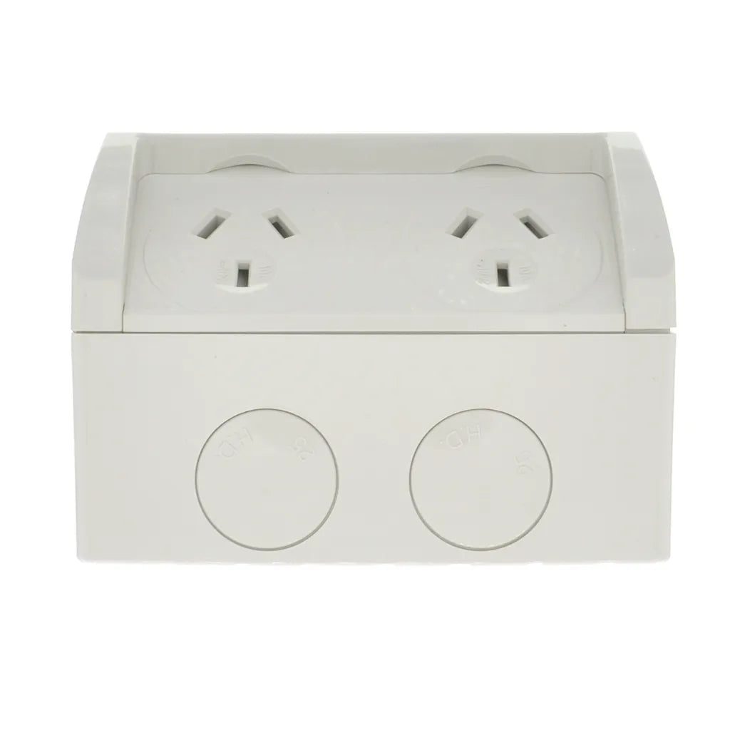 Tesla Waterproof Outdoor Wall Socket 250V 10A IP53 WPGP02