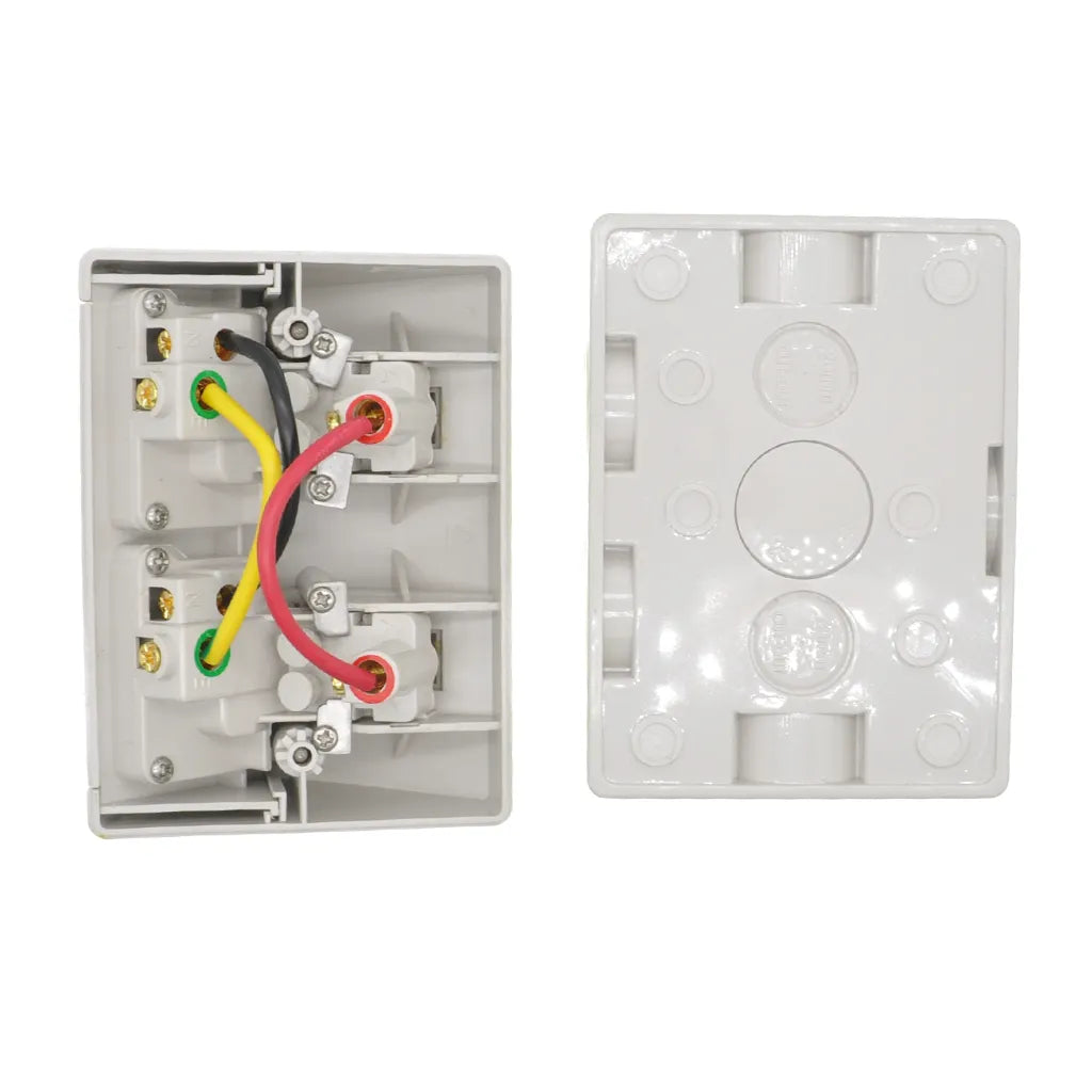 Tesla Waterproof Outdoor Wall Socket 250V 10A IP53 WPGP02