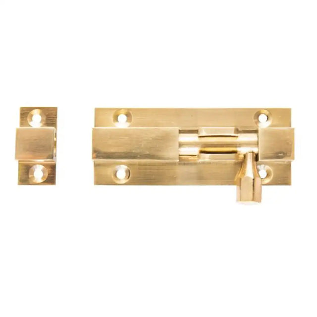 Trio Barrel Bolt Polished Brass 75mm BR7-2575BPB