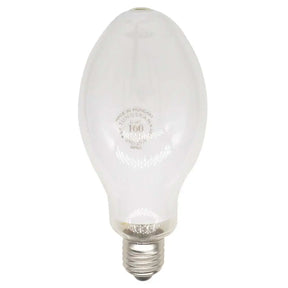 white light bulb on a white background