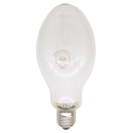 white light bulb on a white background