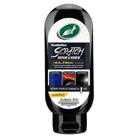 Turtle Wax Scratch Repair & Renew bottle on a white background
