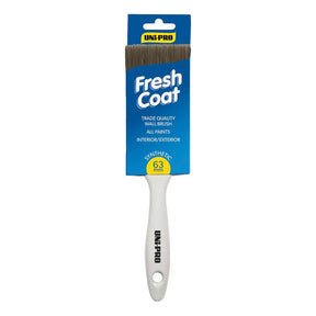 Paint brush with 'Fresh Coat' packaging on a white background