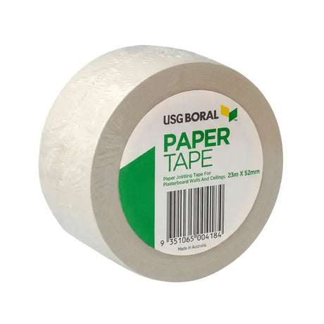 USG Boral paper tape roll on a white background