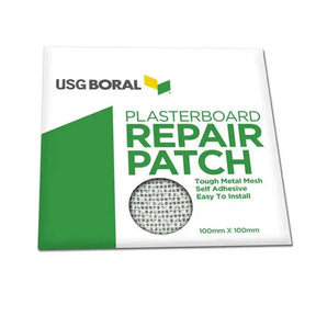 USG Boral plasterboard repair patch packaging on a white background