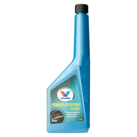 Valvoline power steering fluid bottle on a white background