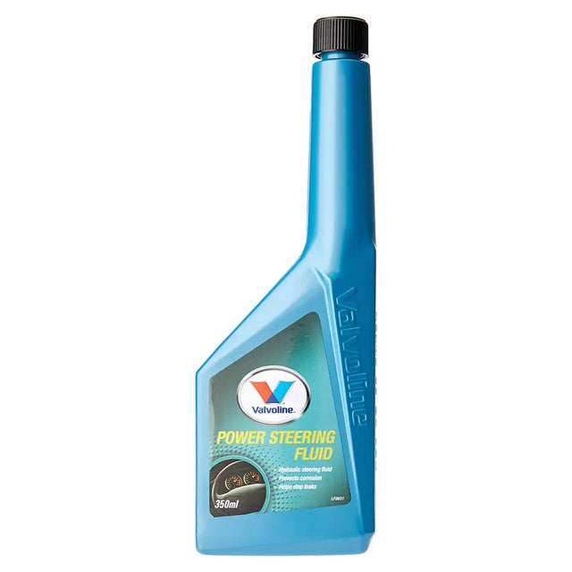 Valvoline power steering fluid bottle on a white background