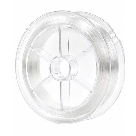 Venom 15kg semi-transparent nylon fishing line 100m spool on a white background