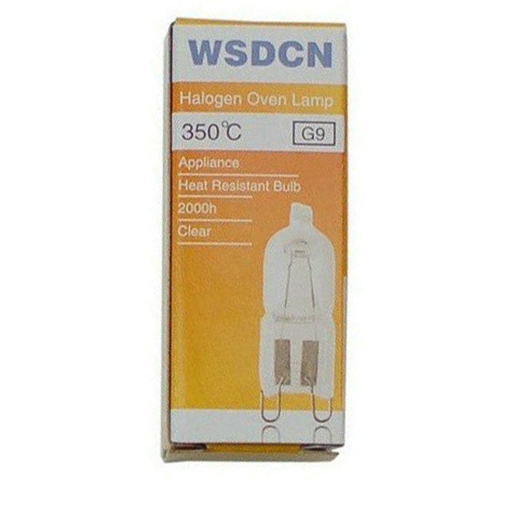 WSDCN Bi-Pin Oven Light Bulb 350°C G9 240V 25W